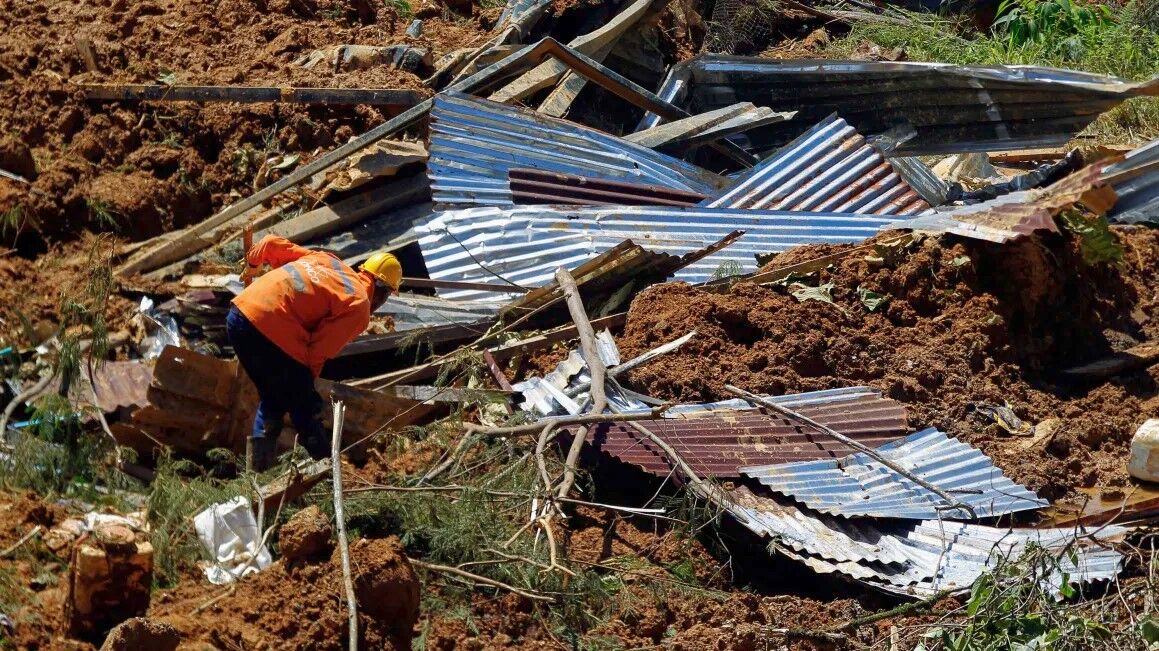 At least 34 dead in Colombia landslides